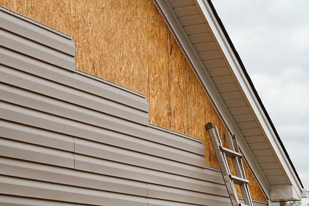 Professional Siding Replacement technician working in Sterling, IL